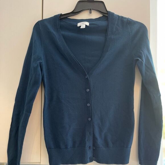 NAVY BLUE CARDIGAN​ - Picture 4 of 4